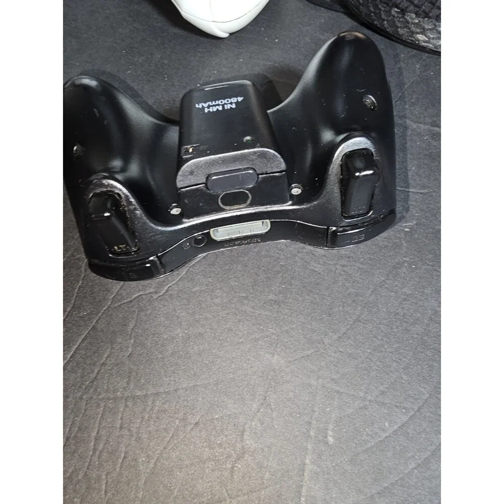 Microsoft Xbox 360 Wireless Controller Video Gamepad Black With Battery